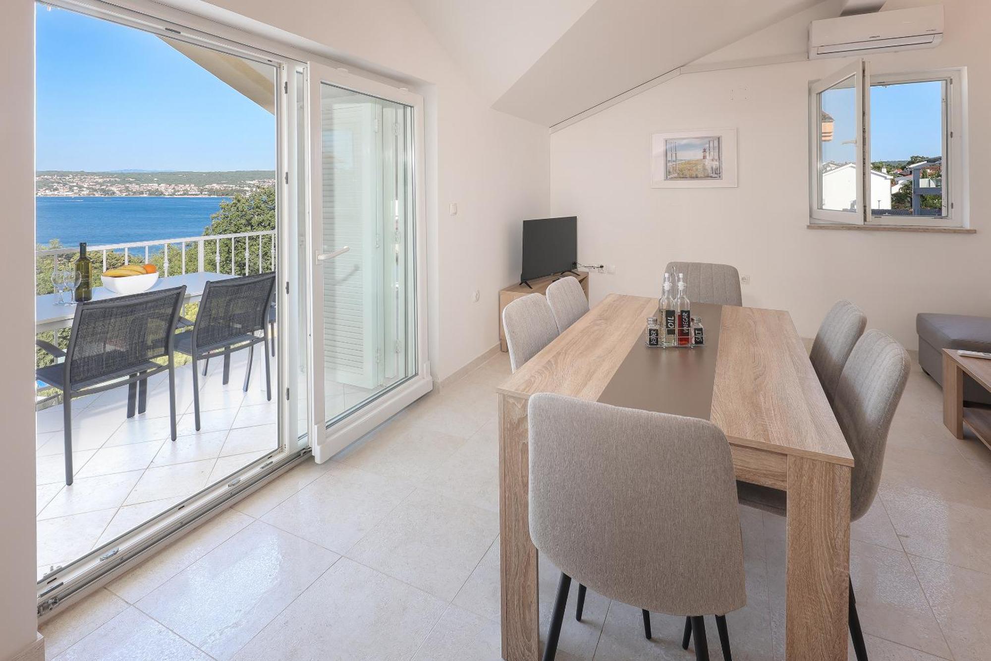 Appartement Sea View By Moro à Malinska Extérieur photo