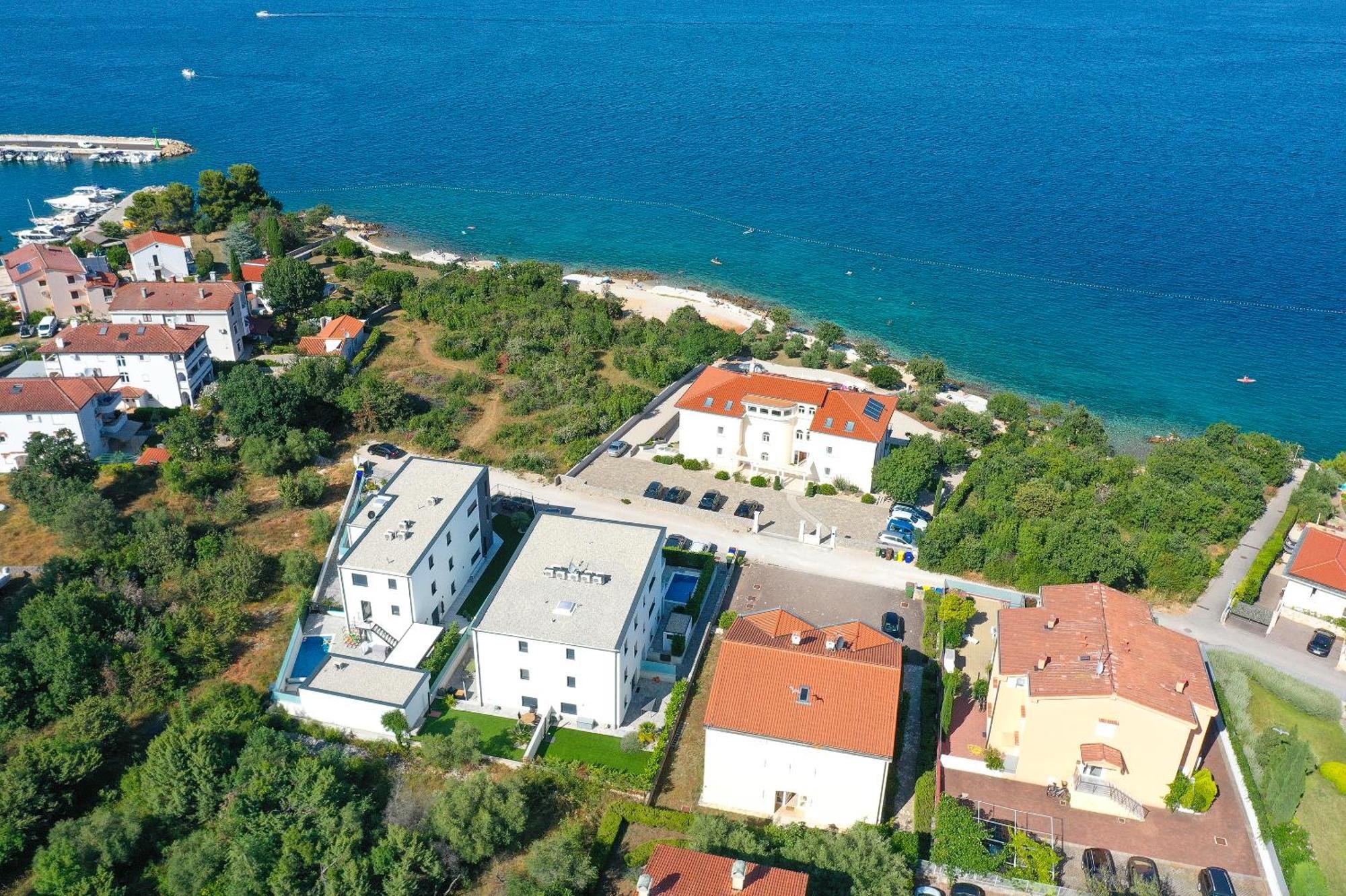 Appartement Sea View By Moro à Malinska Extérieur photo