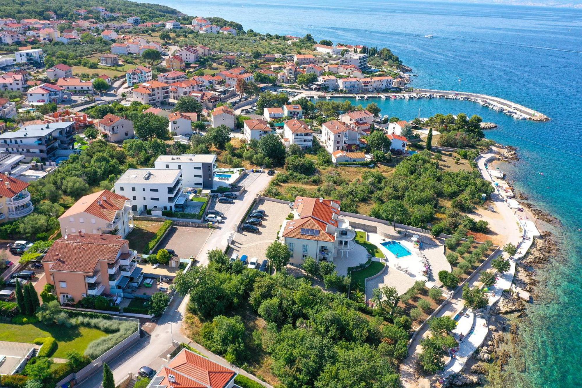 Appartement Sea View By Moro à Malinska Extérieur photo